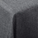 Woltu Tischdecke, Tischdecke Tischtuch waschbar eckig, grau grau 130 cm x 220 cm