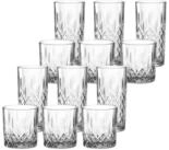 LEONARDO Gl&auml;ser-Set Limited Becherset 12er Set, 12-tlg., Glas