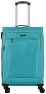 D&N Weichgep&auml;ck-Trolley Travel Line 6864, 4 Rollen, Polyester