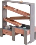 MUDDY BUDDY&reg; Wasserbahn Aqua Tower, (stabile Wasserbahn aus massivem Zypressenholz