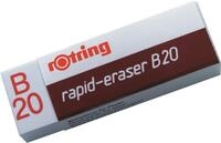 ROTRING Radiergummi Radiergummi B20 PVC wei&szlig;