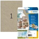 HERMA Etikett HERMA Etikett Silphie 210x297mm FSC braun Nr. 10758, PA= 20 Stk.