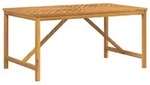 vidaXL Gartentisch 150 x 90 x 74 cm Garten-Esstisch 150x90x74 cm Massivholz...