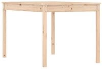 vidaXL Gartentisch, Outdoor Tisch 121x82,5x76 cm Massivholz Kiefer