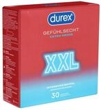 durex XXL-Kondome Gef&uuml;hlsecht XXL Packung mit, 30 St., extra gro&szlig;e und...