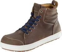 Birkenstock QS 700 Sicherheitsschuh aus ge&ouml;ltem Nubukleder braun 35 EU
