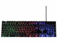 L33T OSEBERG Gaming Tastatur mit RGB Beleuchtung Gaming-Tastatur (Gaming...