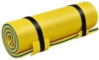 COSTWAY Badeinsel Wasserliege, 220x90cm, 100kg belastbar
