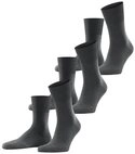 FALKE Socken Run 3-Pack Socken mit Pl&uuml;schsohle (3-Paar) mit Pl&uuml;schsohle