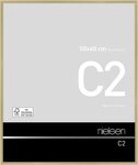 nielsen Bilderrahmen Aluminium Bilderrahmen C2 mit Echtglas, (1 St)