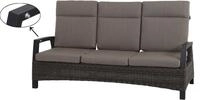 Siena Garden Gartenlounge-Set Corido, (Set, 9-tlg), bestehend aus 2 Sesseln, 1 Sofa,