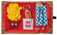 Nina Ottosson Tier-Intelligenzspielzeug Schn&uuml;ffelmatte Activity Matz Fast Food...
