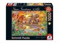 Schmidt Spiele Puzzle Steve Sundram Wildlife Afrikas Tiere 59982