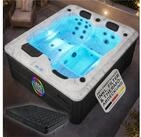 Artsauna Whirlpool Oasis, (Spa mit Massaged&uuml;sen, LED-Beleuchtung, inkl....