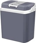 Woltu Thermobeh&auml;lter, K&uuml;hlbox mini K&uuml;hlschrank 19L f&uuml;r Auto, Wohnmobil Grau