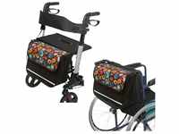 Seniori Gehstock SENIORI Rollator / Rollstuhl Tasche Rollatortasche...