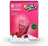 SUN LOLLY S&uuml;&szlig;igkeit, Sun Lolly Wassereis zum Selbsteinfrieren mit Himbeergeschmack