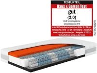 Taschenfederkernmatratze Sleep Balance TFK, Wendematratze mit 2 H&auml;rtegraden, Hn8
