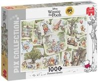 Jumbo Spiele Puzzle Disney Pix Collection Winnie the Pooh 95 Jahre Edition 1000