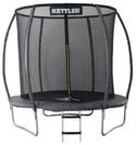 KETTLER Gartentrampolin KETTLER Outdoor Trampolin JUMP, &Oslash; 244 cm, Randabdeckung grau