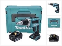 Makita Akku-Schrauber DFS 452 M1J Akku Schnellbauschrauber 18 V Brushless + 1x...