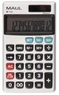 MAUL Taschenrechner MAUL Taschenrechner M 112 Solar Batterie 1-zeilig, 12...