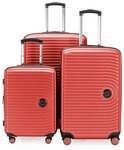 Hauptstadtkoffer Hartschalen-Trolley Mitte, 4 Rollen, Kofferset 3 Trolleys Hartschale