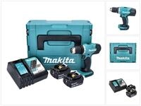 Makita Akku-Schrauber DDF 453 RMJ Akku Bohrschrauber 18 V 42 Nm + 2x Akku 4,0 Ah
