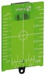 Rotationslaser STABILA Zielplatte ZP gr&uuml;n