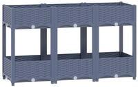 vidaXL Hochbeet, Kr&auml;uterhochbeet 120x40x71 cm Polypropylen
