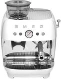 Smeg Espressomaschine EGF03WHEU, mit integrierter Kaffeem&uuml;hle