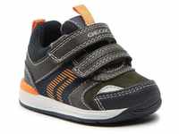 Geox Sneakers B Rishon B. B B150RB 022ME C3231 Dk Green/Orange Sneaker
