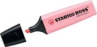 STABILO Marker Textmarker Boss Original Pastel rosiges Rouge (10 St&uuml;ck)