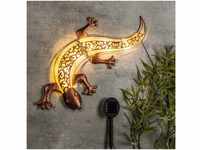 Haushalt International Gecko LED Solar Wandlicht 70457
