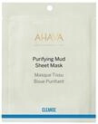 AHAVA Gesichts-Reinigungsmaske PURIFYING MUD SHEET MASK, mit mineralstoffreichem