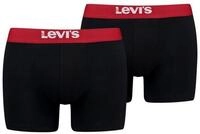 Levi's&reg; Boxer Brief Super Soft Cotton Stretch (2-St) mit Markenlogo am Bund