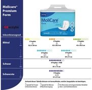 Molicare Inkontinenz-Einlage MoliCare Premium Form 5 Tropfen, 4 x 32 St&uuml;ck
