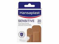 Hansaplast Wundpflaster Hansaplast Sensitive, Hautton Medium 20 Str. / 2 Gr.,...