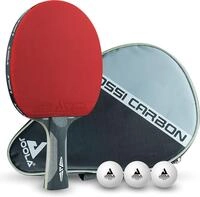 Joola Tischtennisschl&auml;ger Rosskopf Carbon Set, Tischtennis Schl&auml;ger Racket Table