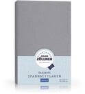 Spannbettlaken Spannbettlaken Z&Ouml;LLNER Jersey LB 70x140 cm grau Spannbetttuch