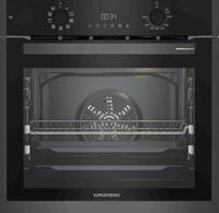Grundig Dampfbackofen 2-fach Teleskopauszug HotAero Pro 72 Liter GEBD19300DX, mit