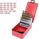 KS Tools Metallbohrer KS TOOLS HSS-G Co 5 Spiralbohrer-Satz Stahlblechkassette 25tlg.