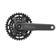 Shimano Fahrradkurbel SHIMANO Kurbelgarnitur CUES FC-U6000 Kurbelgarnitur - 170 mm,