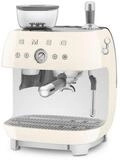 Smeg Espressomaschine EGF03CREU, mit integrierter Kaffeem&uuml;hle