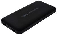 2GO 2GO 795944 Powerbank Lithium Polymer (LiPo) 10000 mAh Schwarz Powerbank