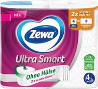 ZEWA Toilettenpapier Zewa Ultra Smart Toilettenpapier Gro&szlig;packung,Riesenrolle,