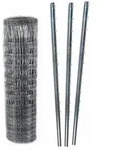 Aquagart Wildzaun 100m Wildzaun 180/24/15 Schwere Ausf&uuml;hrung+ Z-Profil...