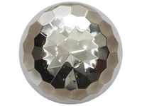 Dehner Gartenstecker Diamant, poliert, ca. Ø 10/15/20/25 cm, silber Polierte,