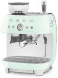 Smeg Espressomaschine EGF03PGEU, mit integrierter Kaffeem&uuml;hle