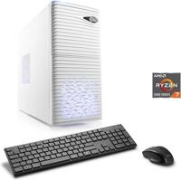 CSL Sprint V28124 Gaming-PC (AMD Ryzen 7 5700G, Radeon Graphics, 16 GB RAM, 1000 GB